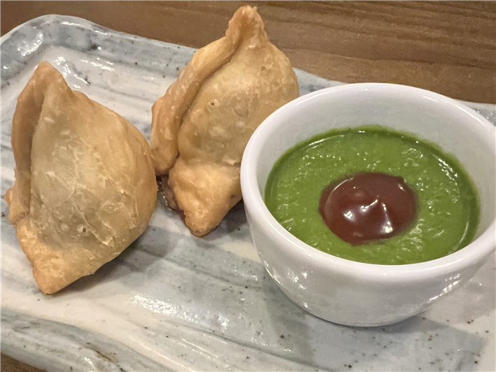 vegetable samosas